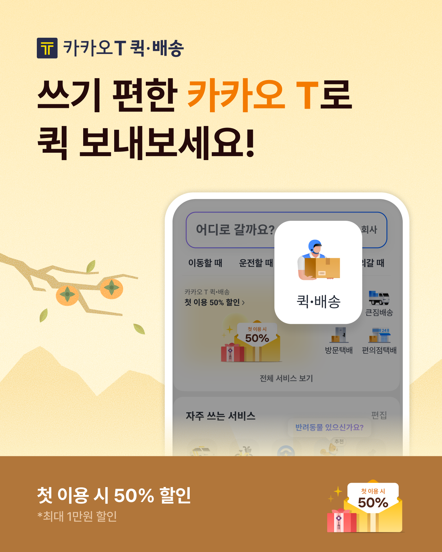 카카오내비 - 주차,발렛,전기차충전,세차,보험,중고차 advertising creative