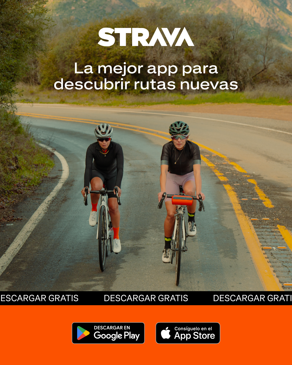 Strava: Run, Bike, Walk 广告素材
