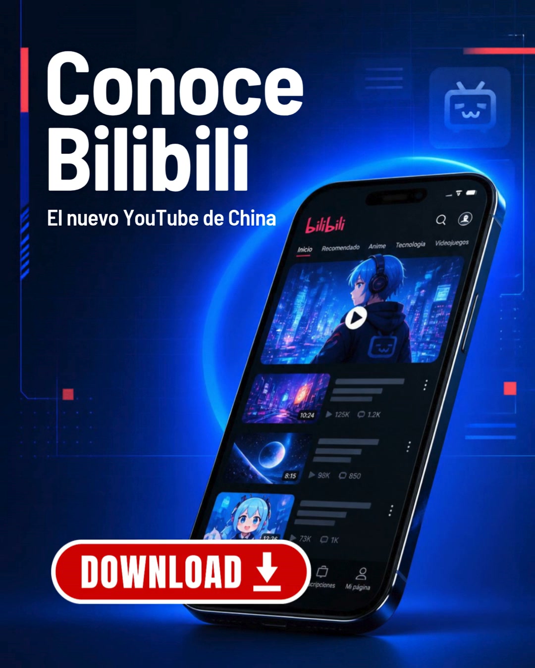 bilibili - Anime · Video HD advertising creative
