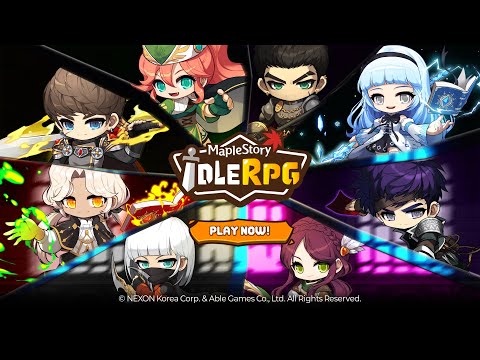 MapleStory : Idle RPG advertising creative