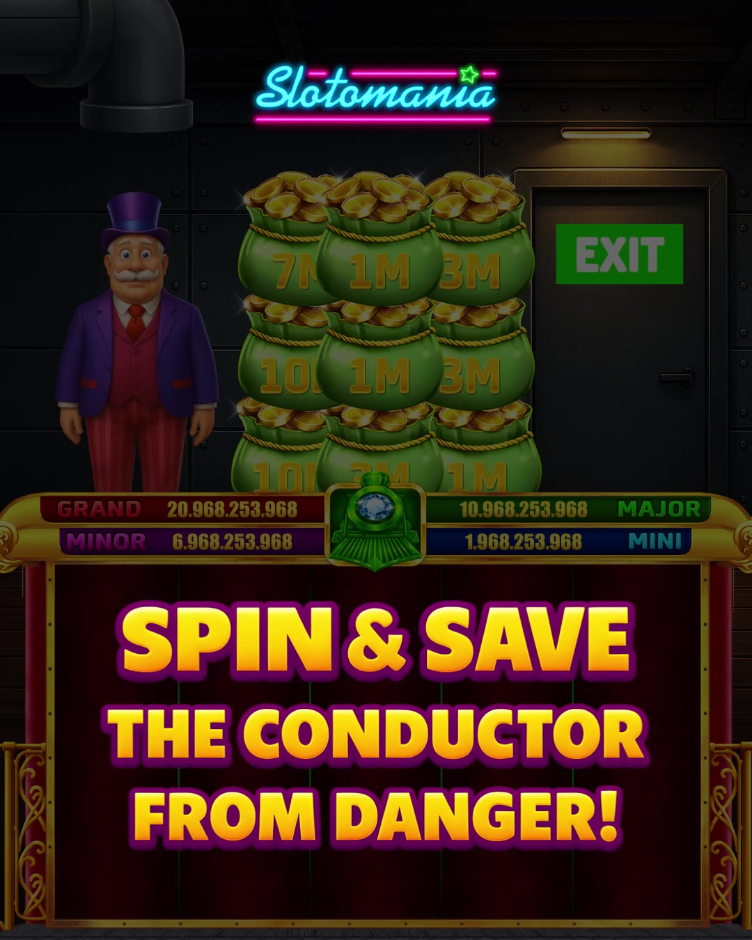 Slotomania™ Pokies & Casino 广告素材