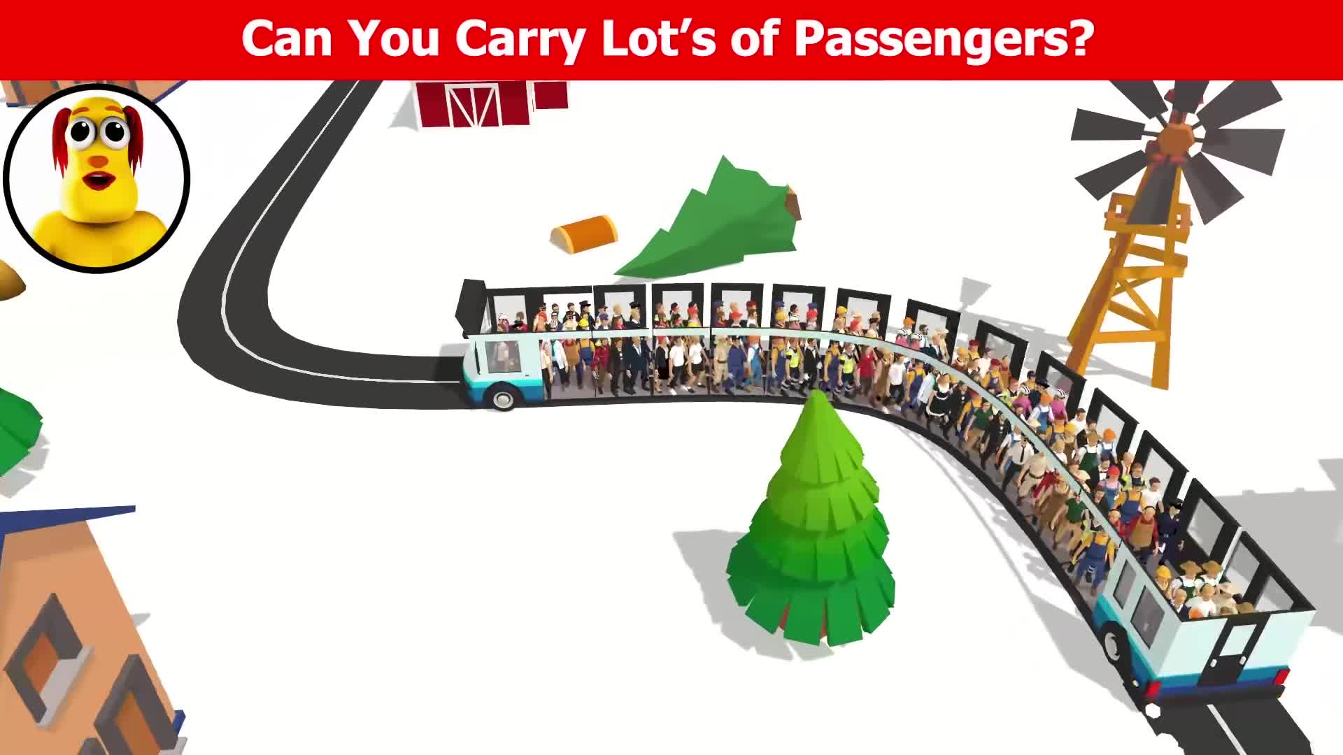 Passenger Express Train Game advertising creative