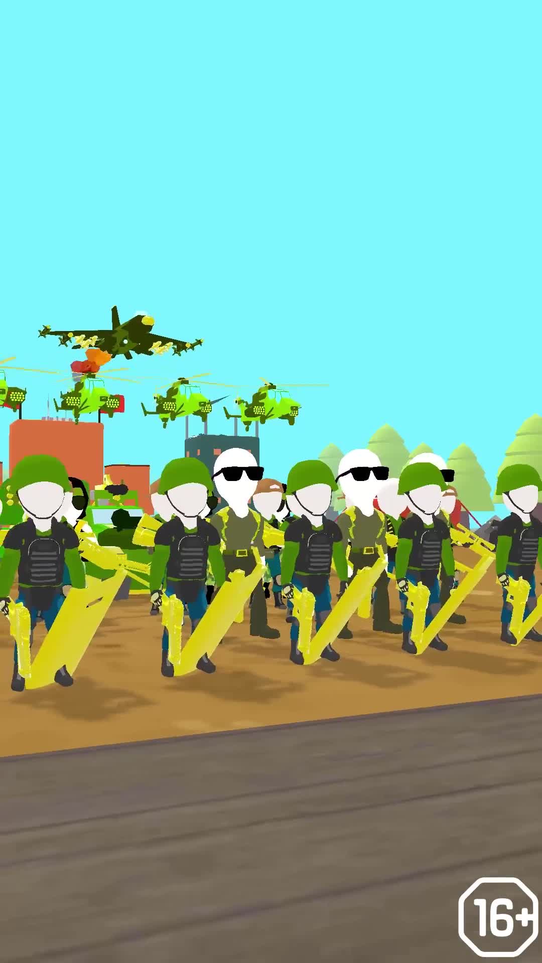 Island Warfare 3D: Guns' Land ad creative