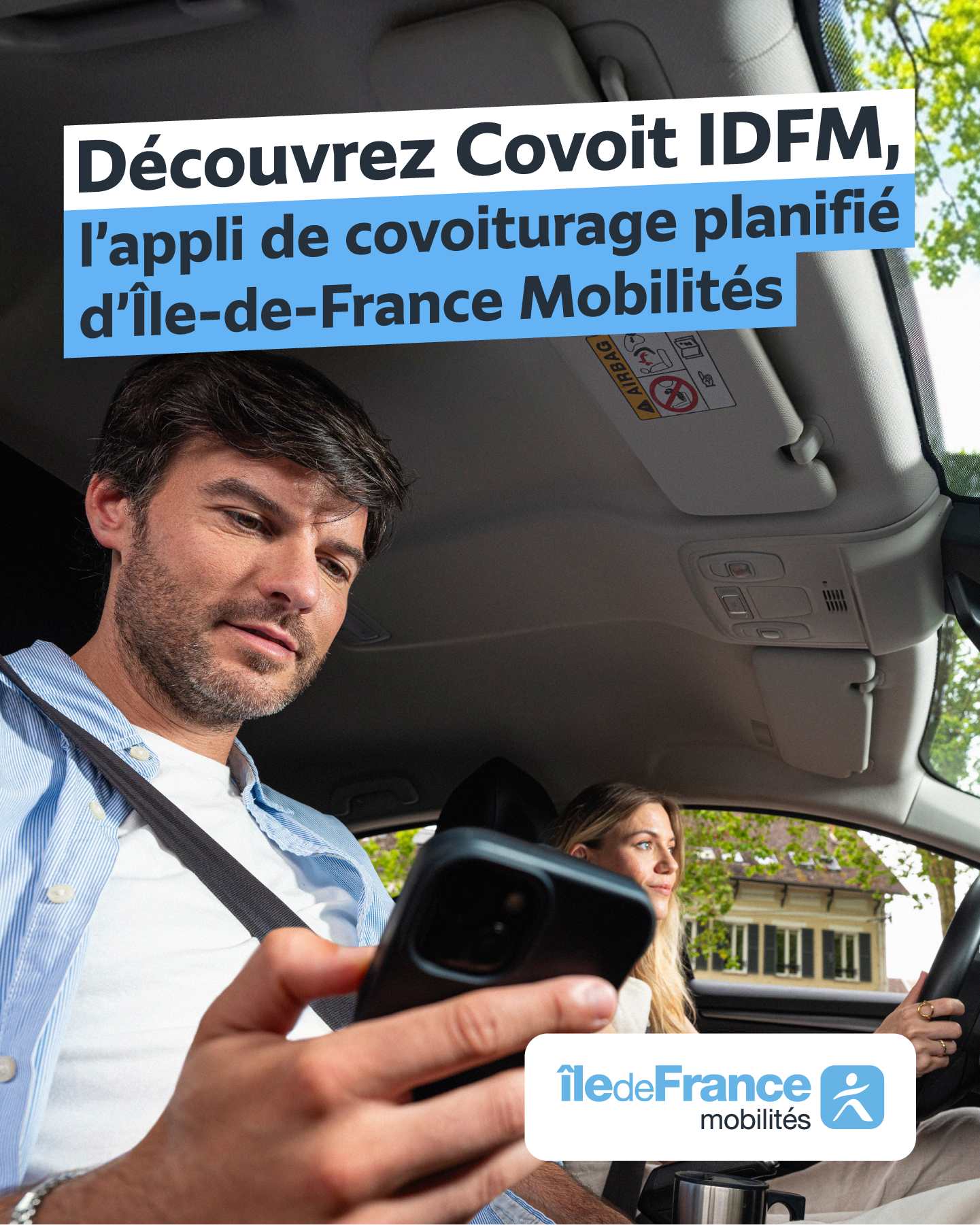 Île-de-France Mobilités advertising creative