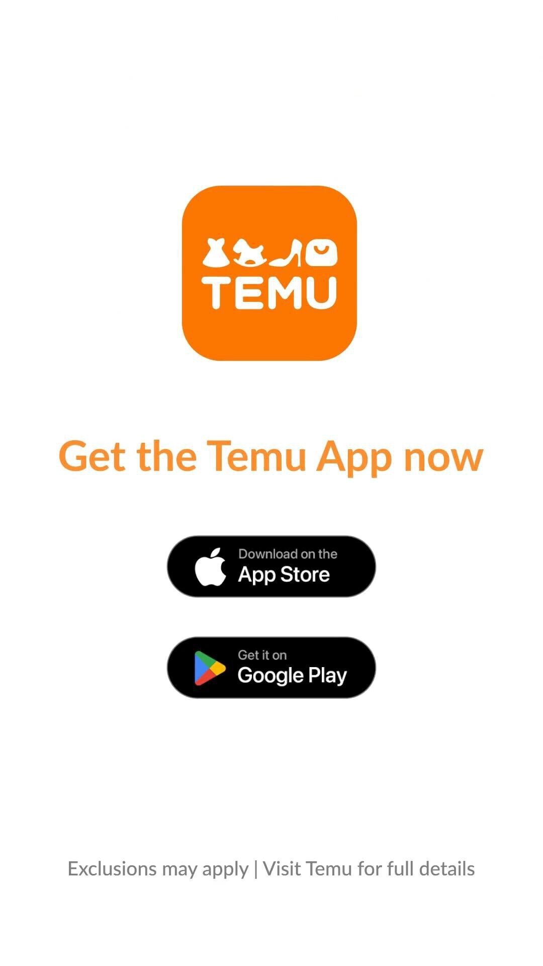 Temu | Shop for Clothing, Shoes, Jewelry, Beauty & More ad creative
