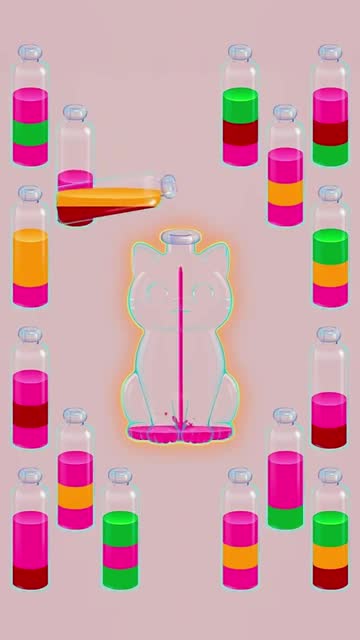 Water Sort: Color Match 广告素材