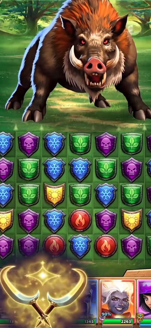 Empires & Puzzles: Match-3 RPG ad creative 2