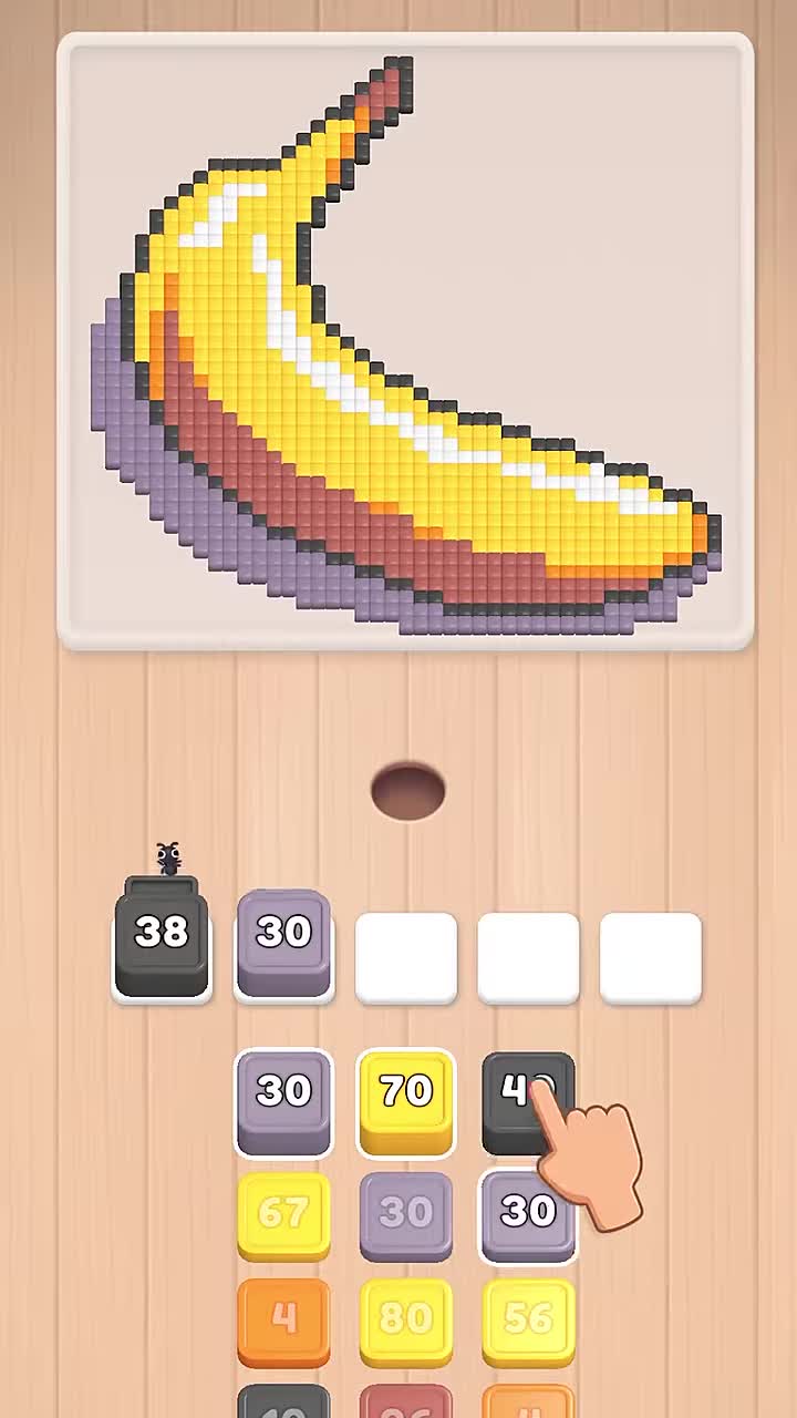 Food Hunt: Pixel Puzzle 广告素材