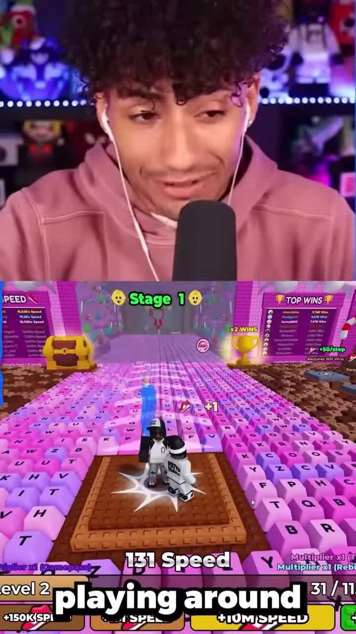 Keyboard Obby: ASMR Speed Run 广告素材