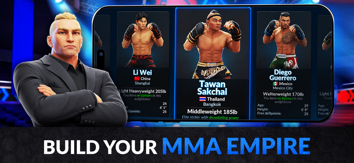 MMA Manager 2: Boxing Training ad creative 1