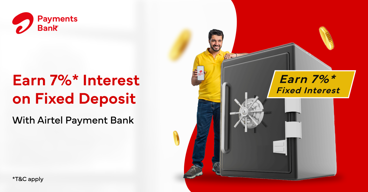 Airtel: Recharge, Bank & Loans advertising creative