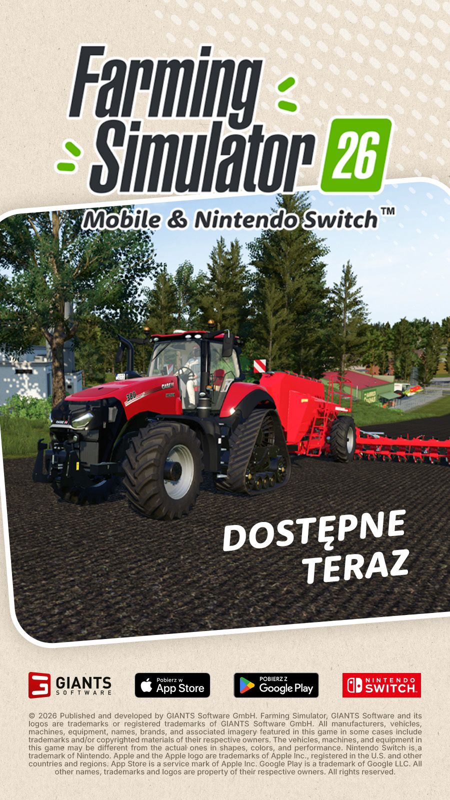 Farming Simulator 26 Mobile 广告素材