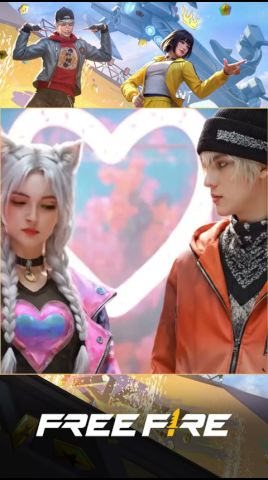 Free Fire x JUJUTSU KAISEN advertising creative