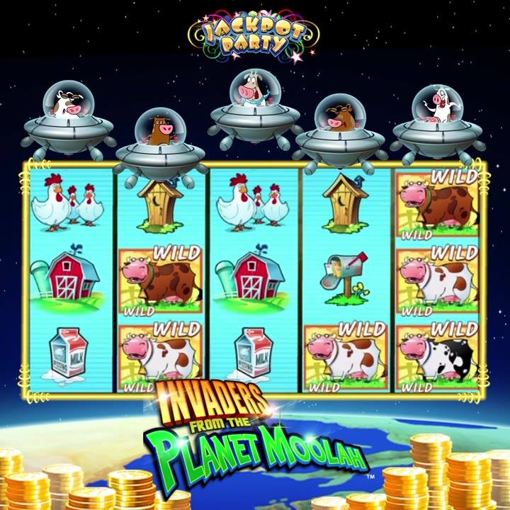 Jackpot Party Casino Slots advertising creative