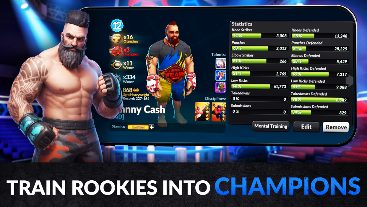 MMA Manager 2: Boxing Training ad creative 3