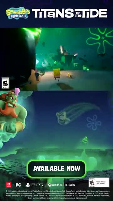 SpongeBob SquarePants BfBB 广告素材