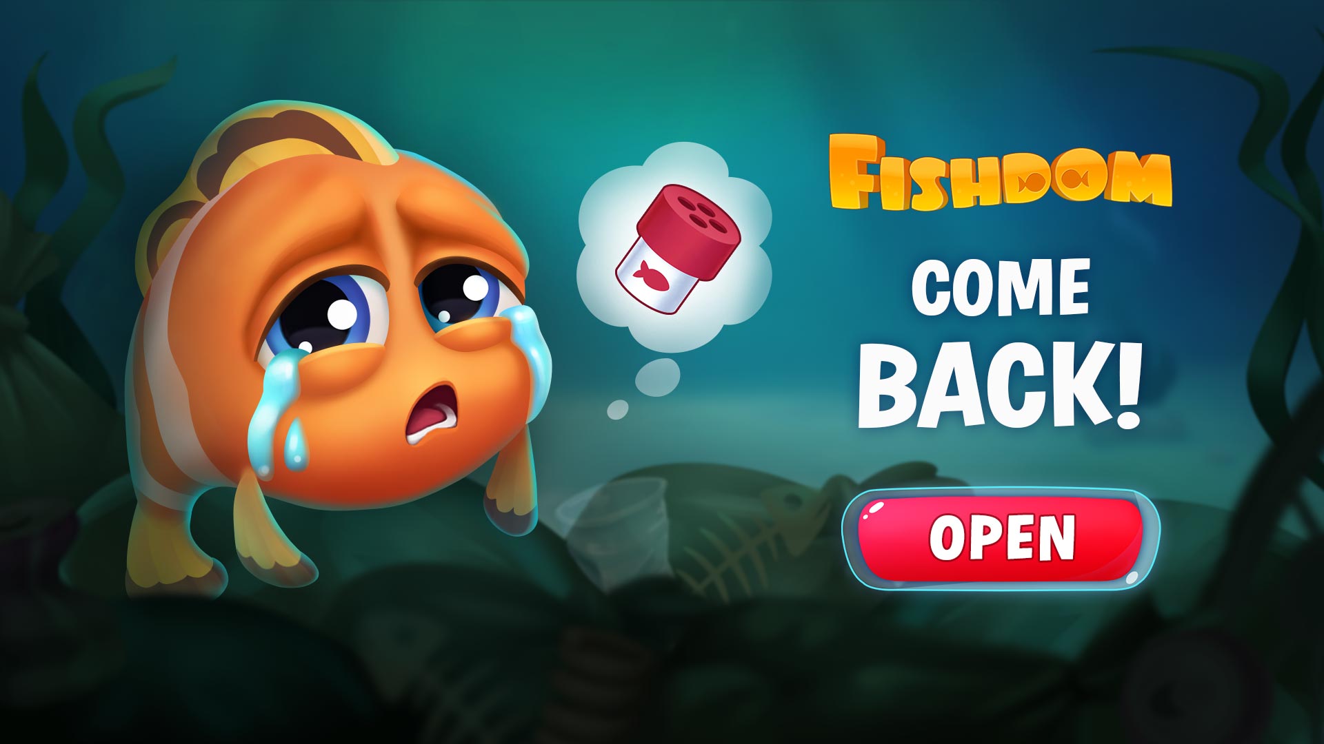 Fishdom advertising creative