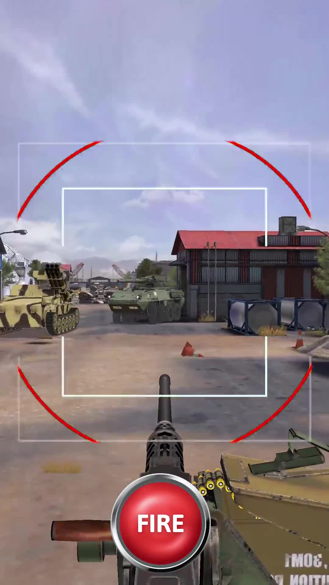 Sky Defense: War Duty ad creative