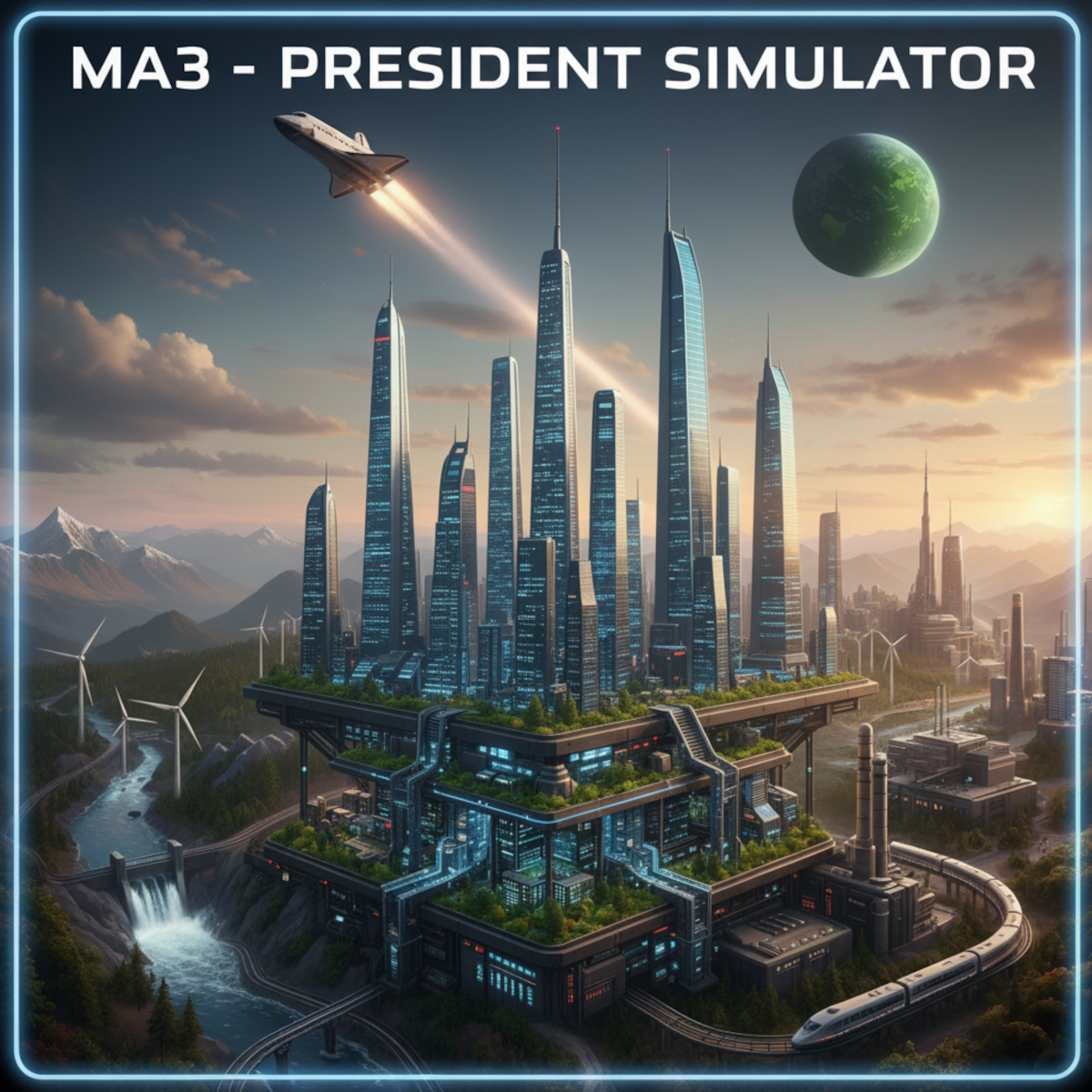 MA 3 – President Simulator PRO advertising creative