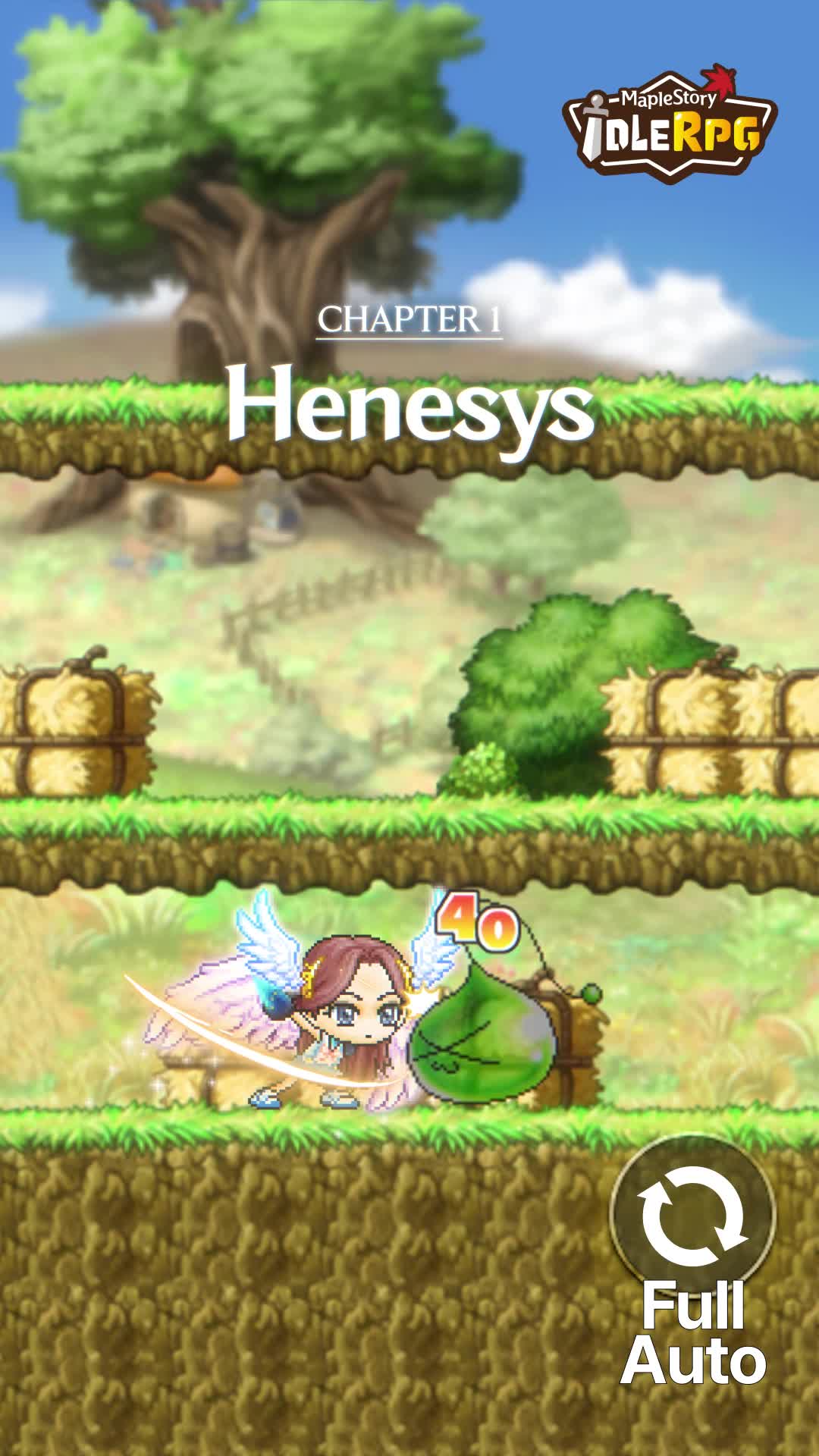 MapleStory : Idle RPG ad creative