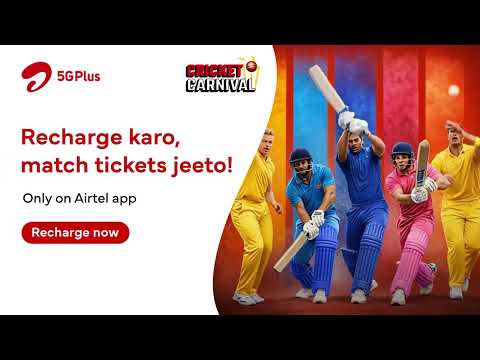 Airtel: Recharge, Bank & Loans advertising creative