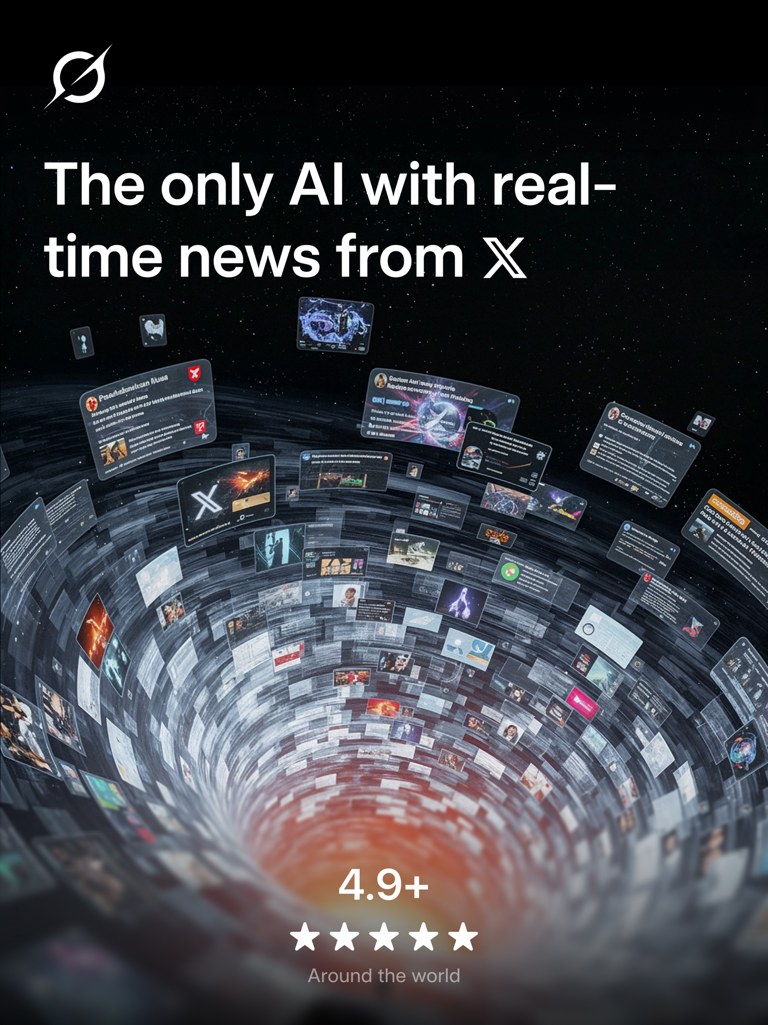 Grok - AI Chat & Video advertising creative 1