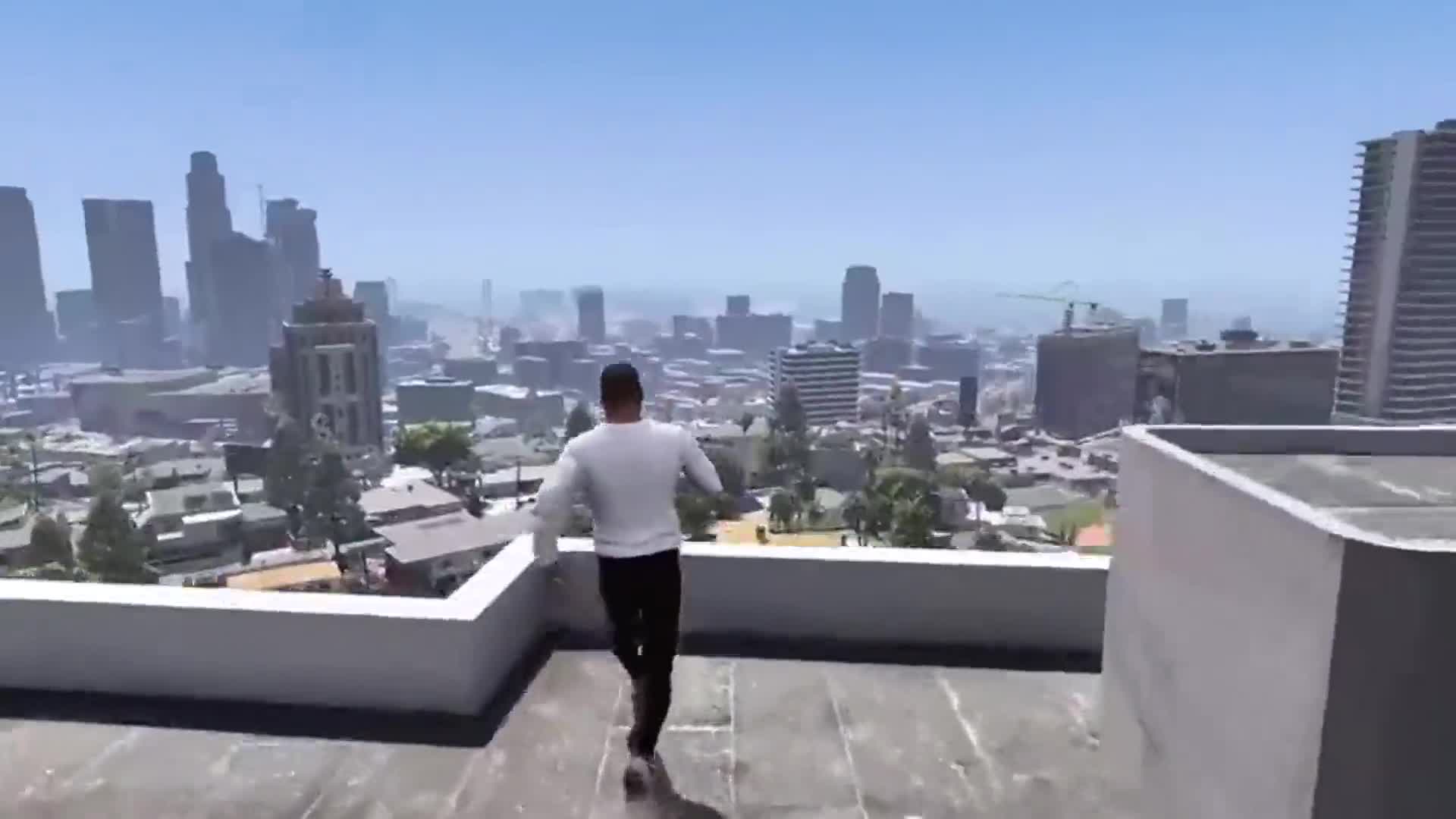 Going Up Rooftop Parkour Games ad creative