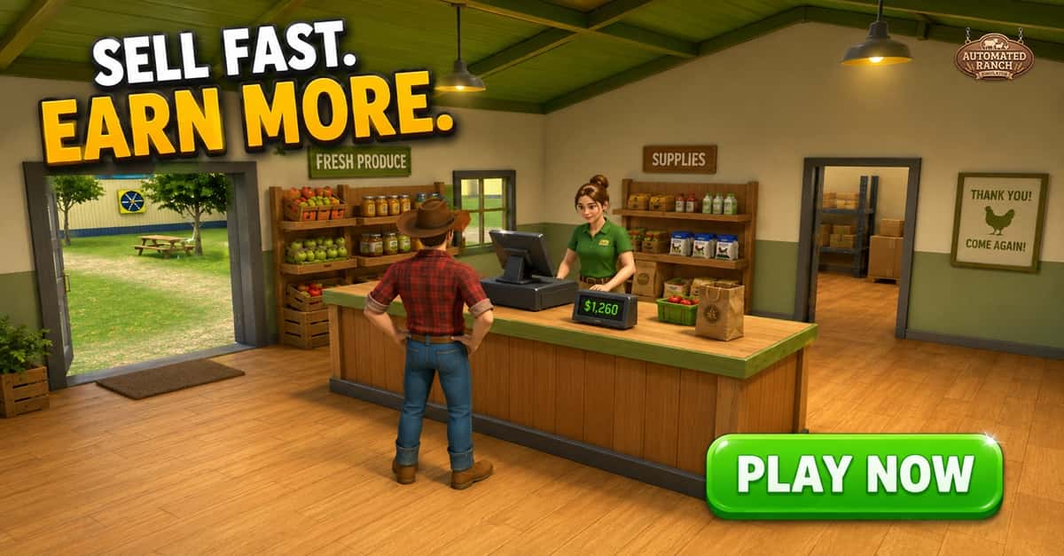 Auto Ranch Farm Simulator 广告创意