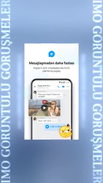 imo-International Calls & Chat advertising creative