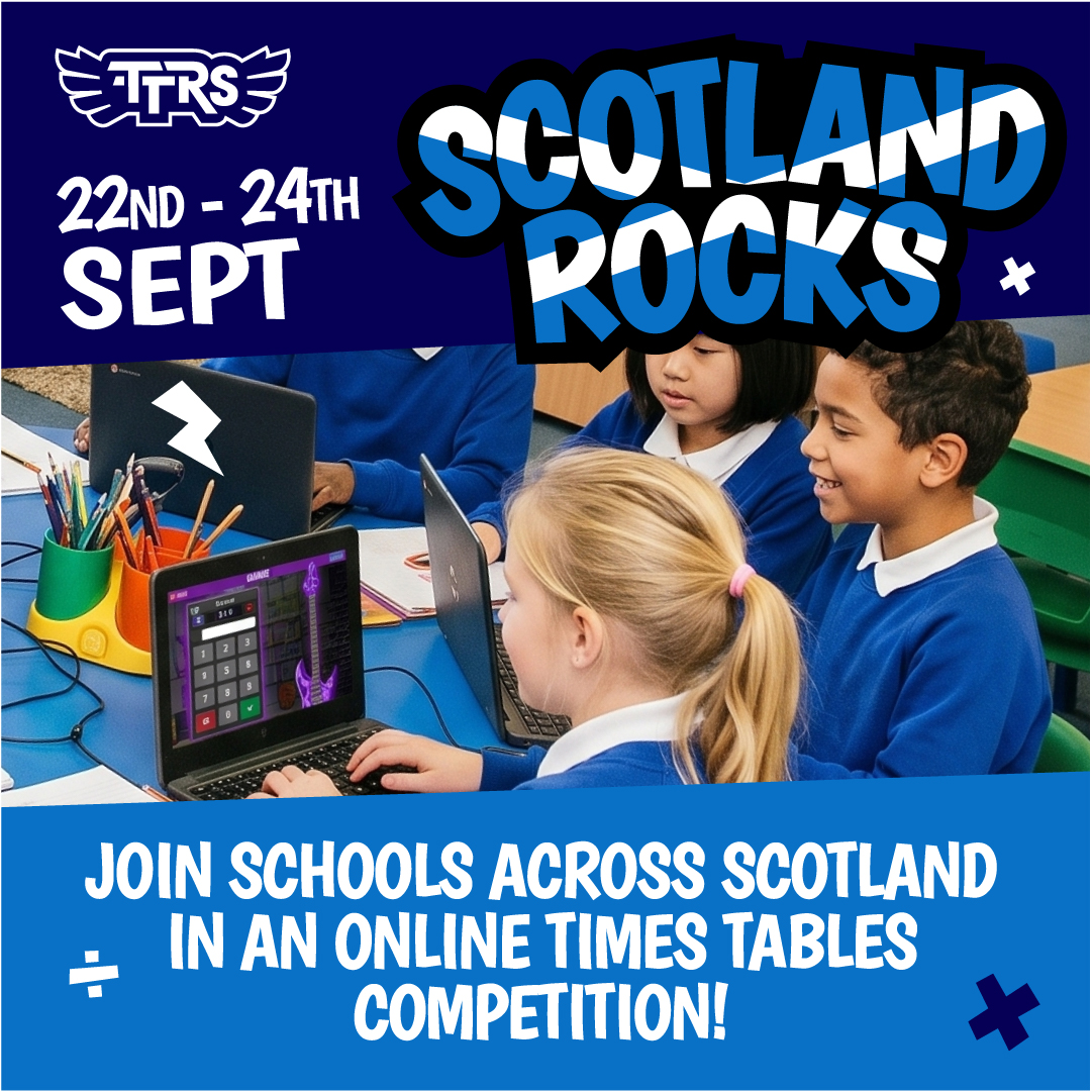 Times Tables Rock Stars advertising creative
