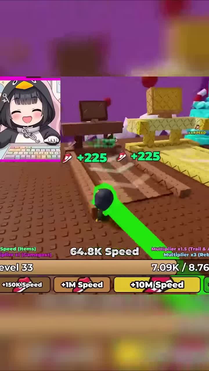 Keyboard Obby: ASMR Speed Run 广告素材