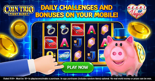 Slots: Heart of Vegas Casino 广告素材