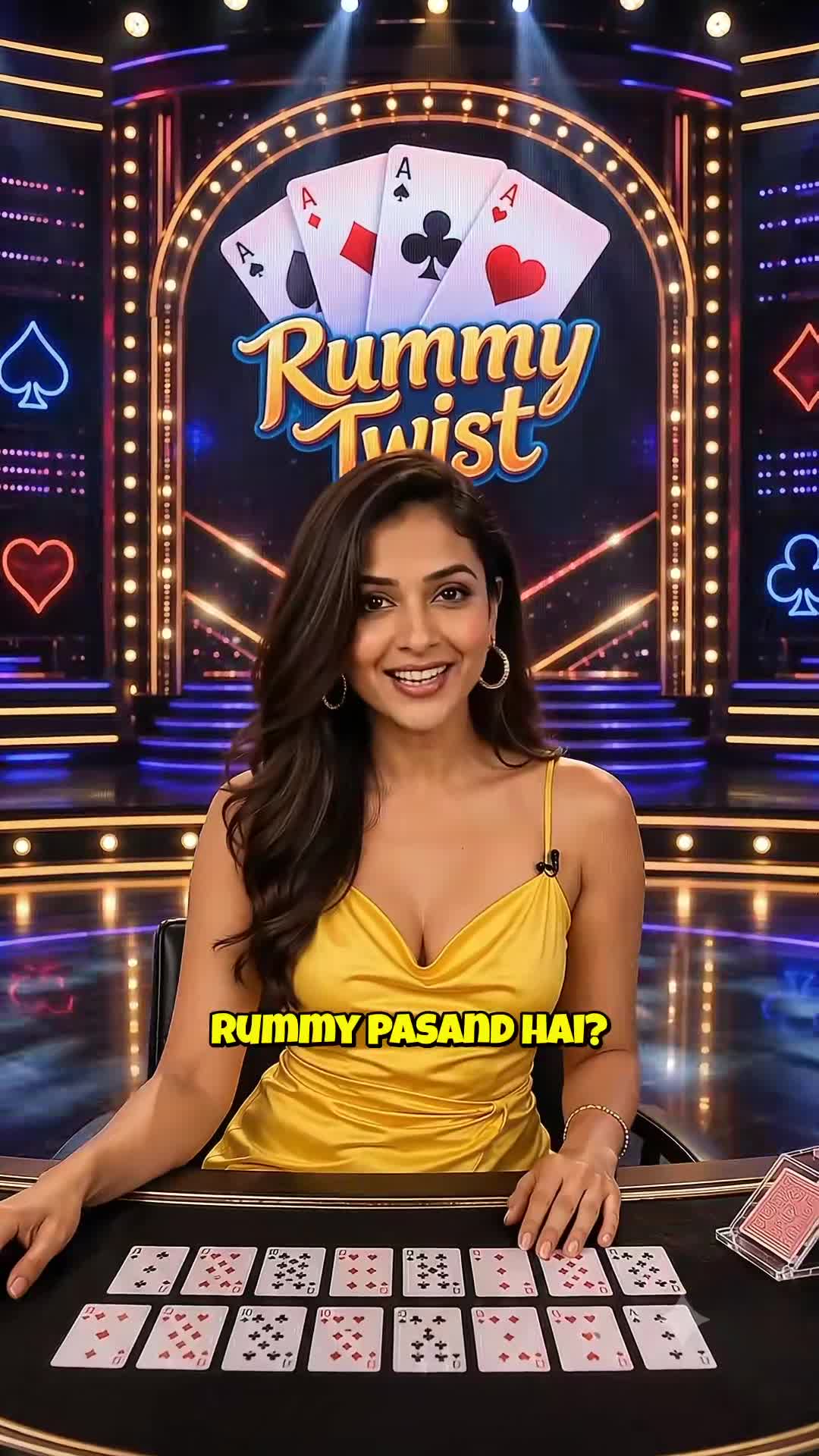 Rummy Twist: Online Card Game ad creative