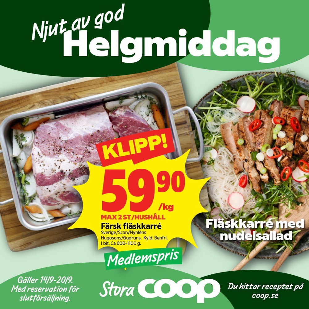 Coop | Mat Erbjudanden Medlem ad creative 3