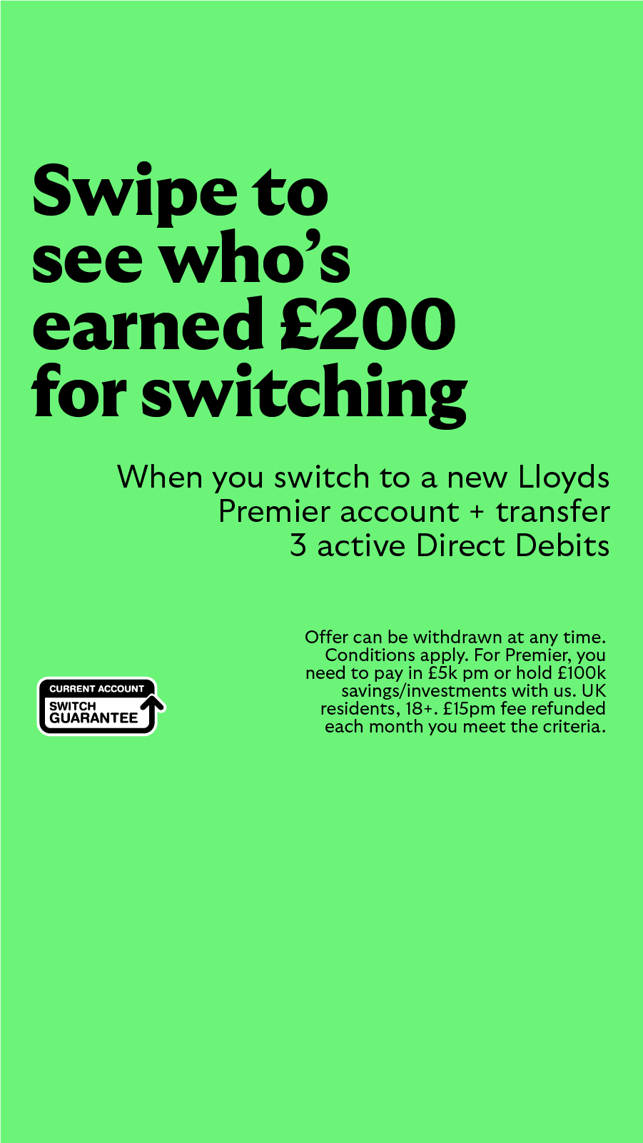 Lloyds Mobile Banking advertising creative