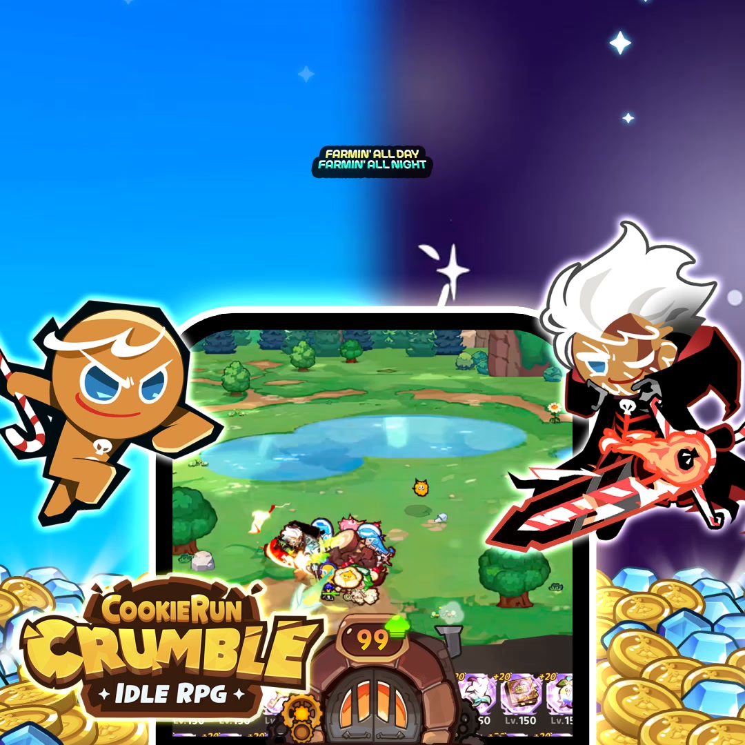 CookieRun: Crumble - Idle RPG 广告素材