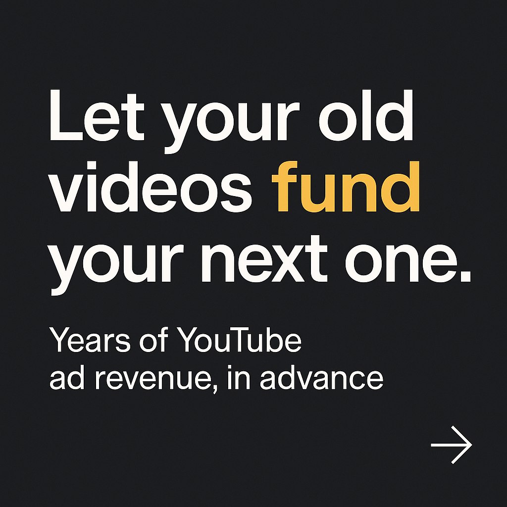 Copyright Capital for Creators ad creative 2