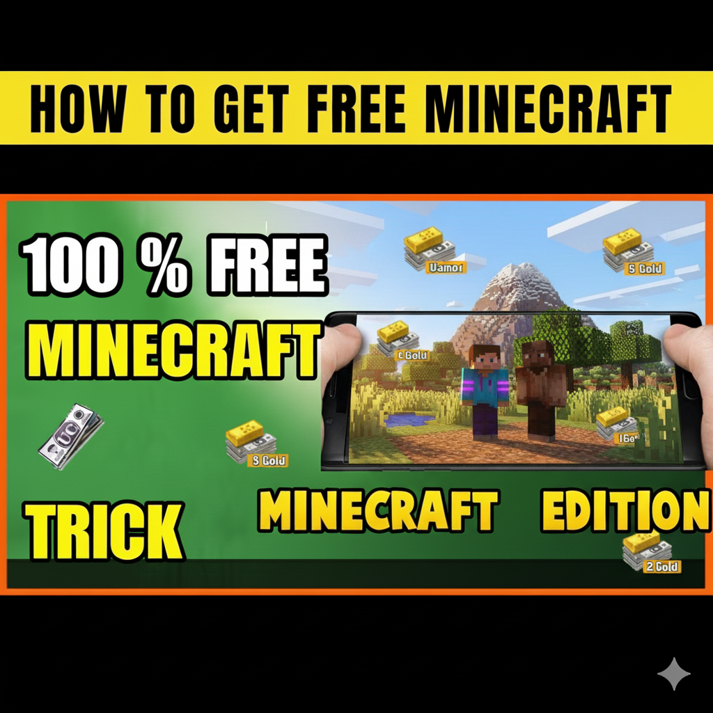 Minecraft Trial advertising creative