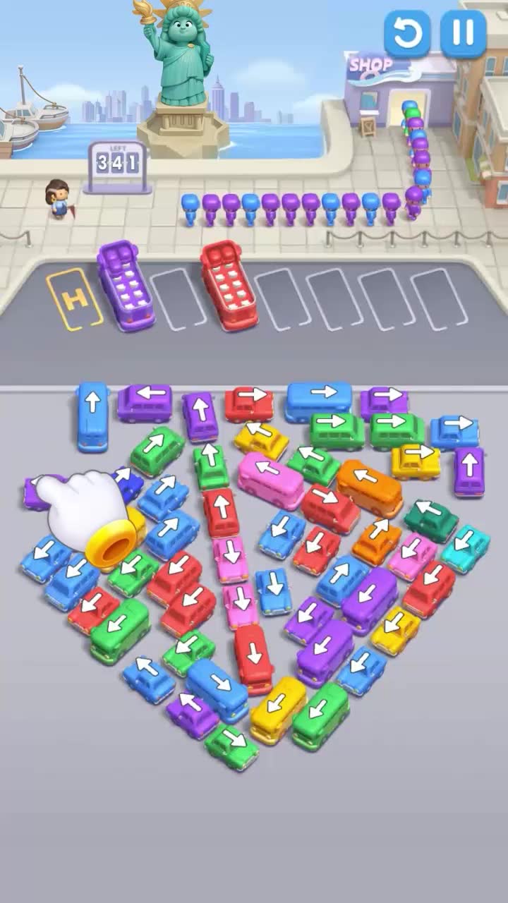Bus Fever-Car Jam Escape 广告素材