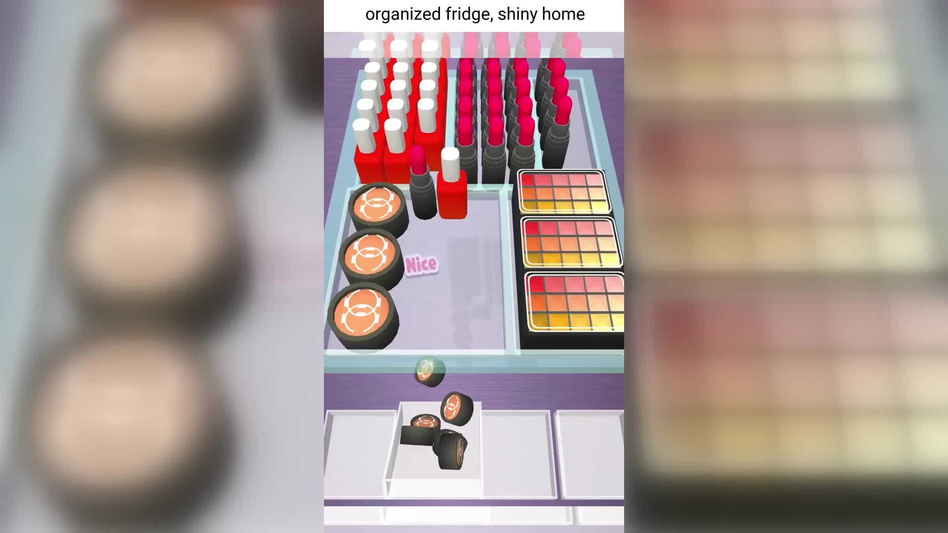 Makeup Organizer Game ad creative