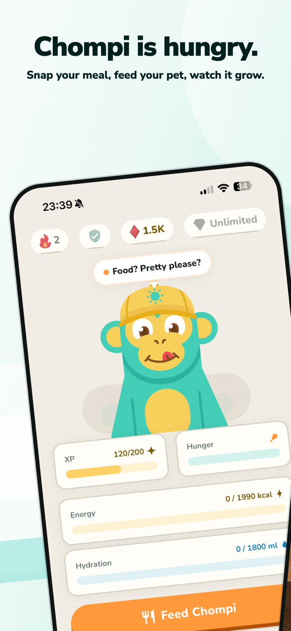 Chompi: Your Food Buddy 广告创意 1