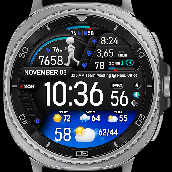 PER23 Digital Watch Face advertising creative