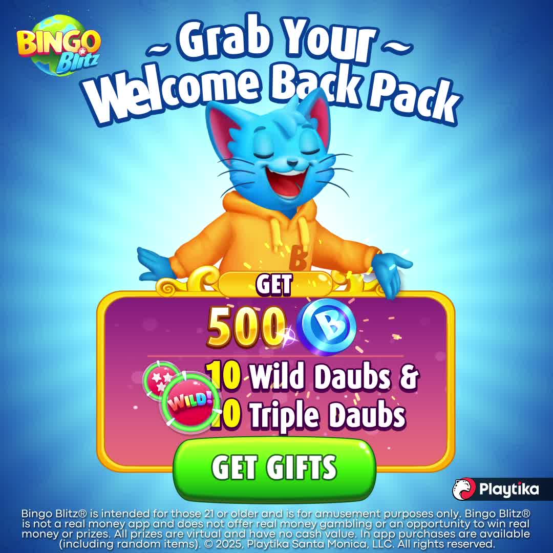Bingo Blitz™️ - Bingo Games 广告素材