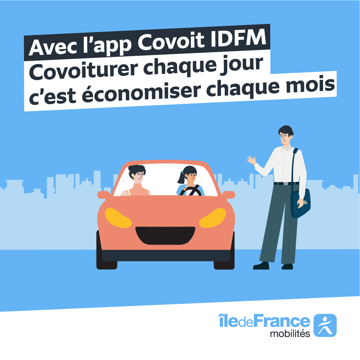 Île-de-France Mobilités advertising creative