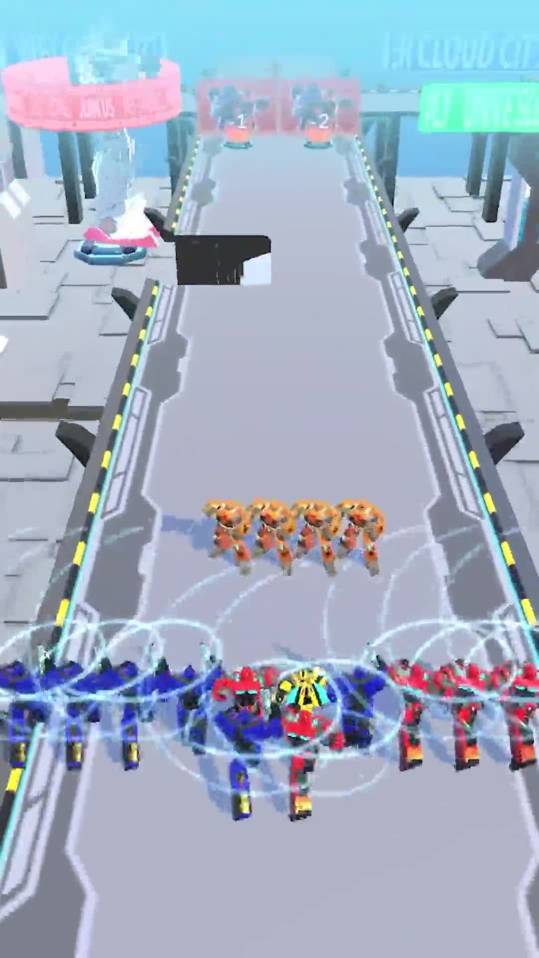Hero Robot 3D: Robot Transform ad creative
