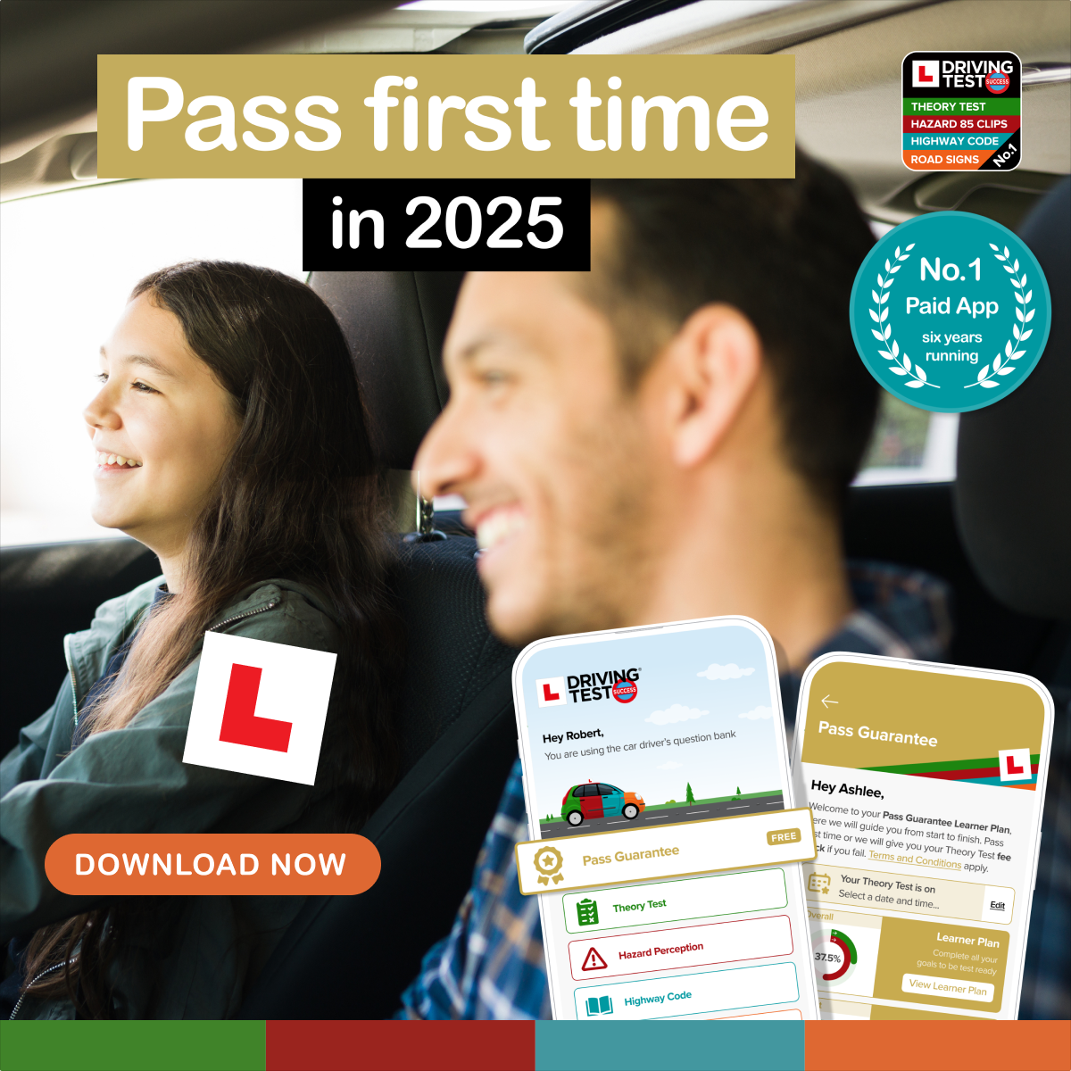 Driving Theory Test 4 in 1 Kit 广告素材