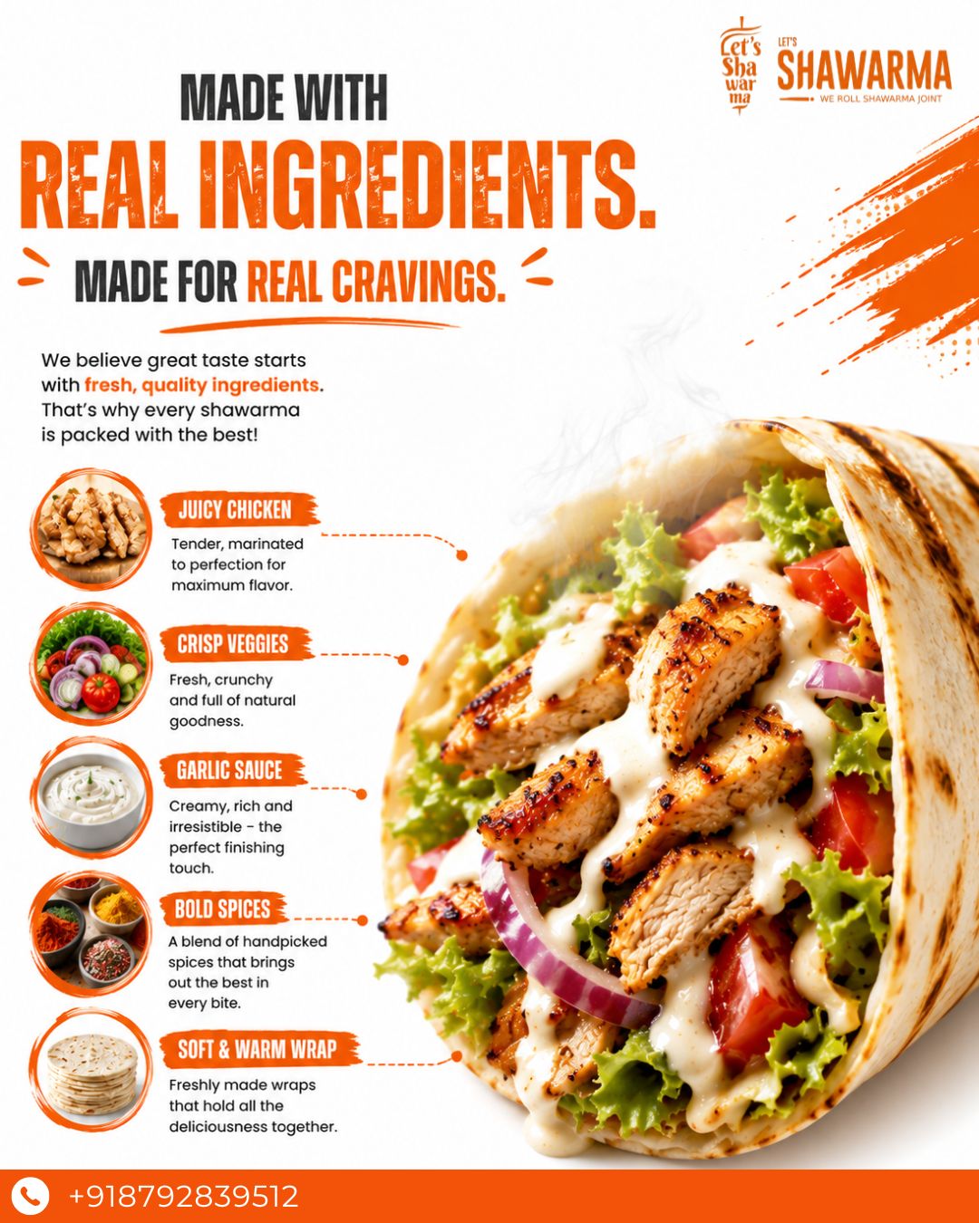 Ownly: Food Delivery App advertising creative
