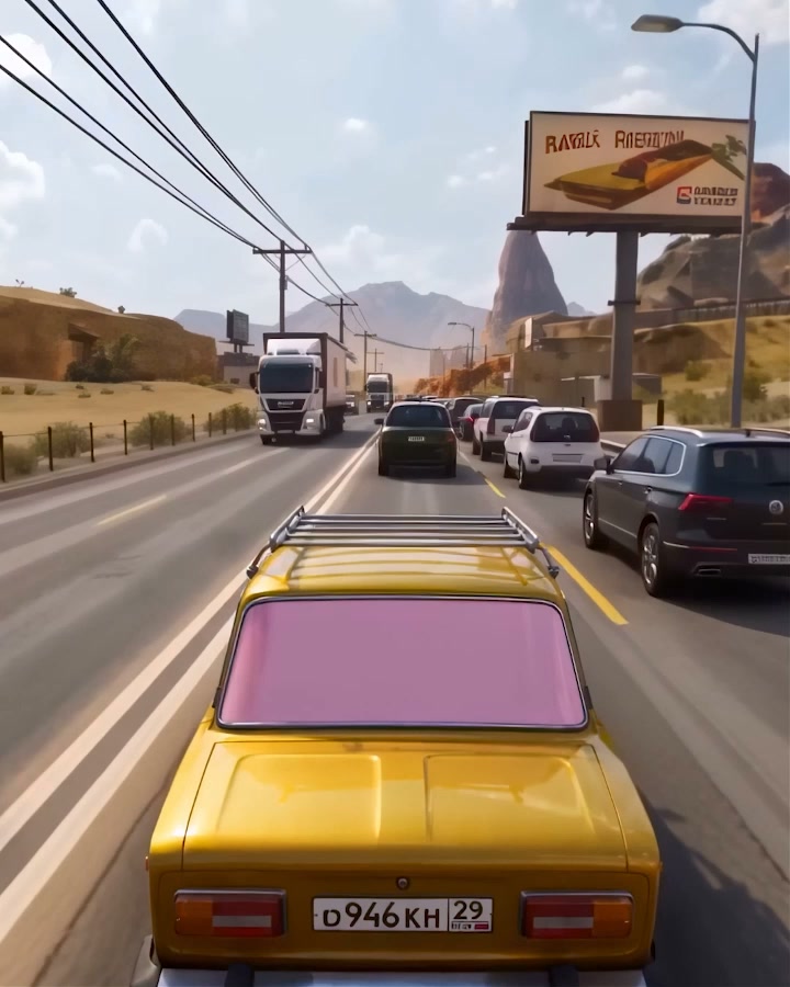 Traffic Racer Open World 广告素材
