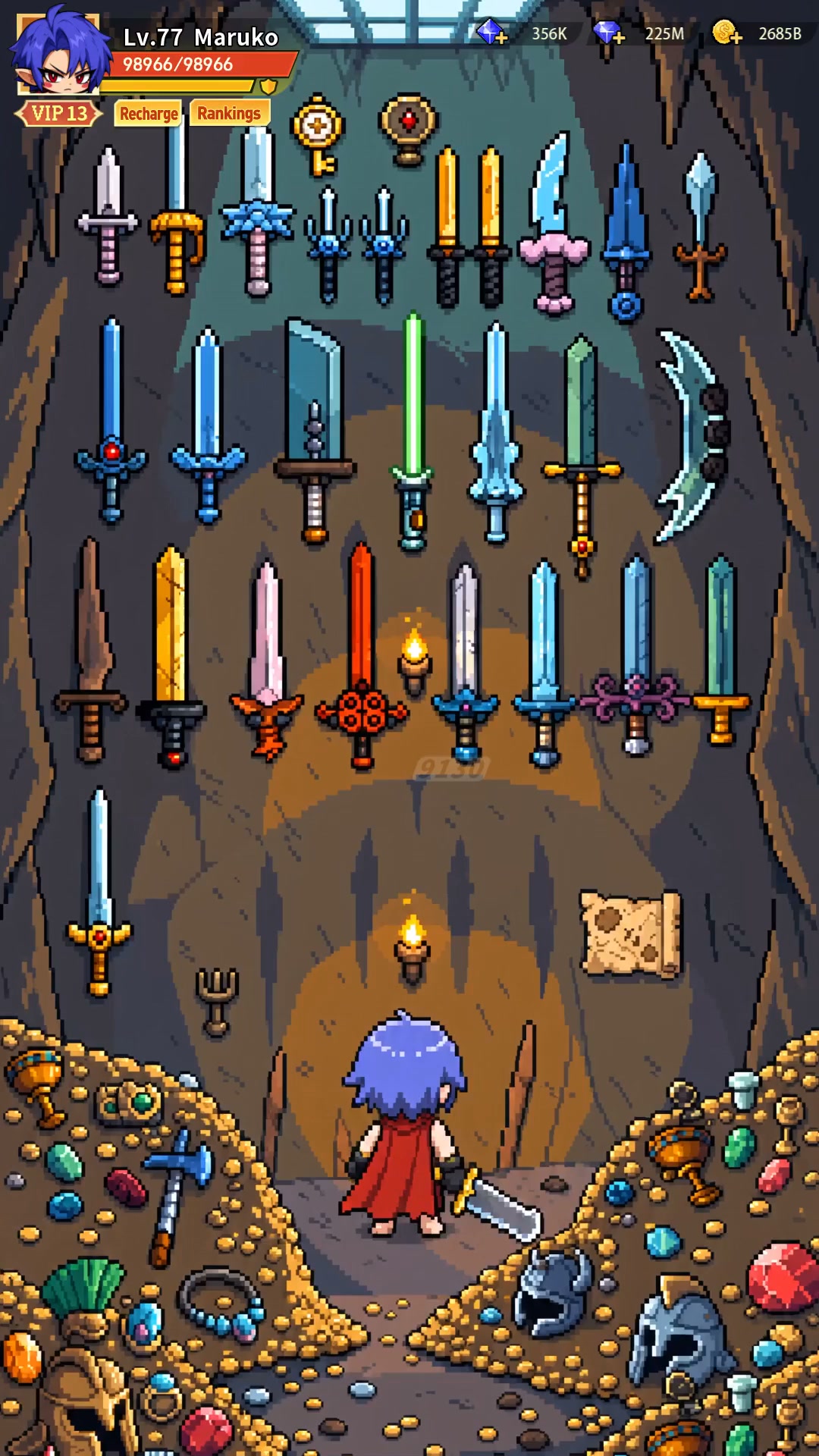 Pixel Slayer Saga 广告素材