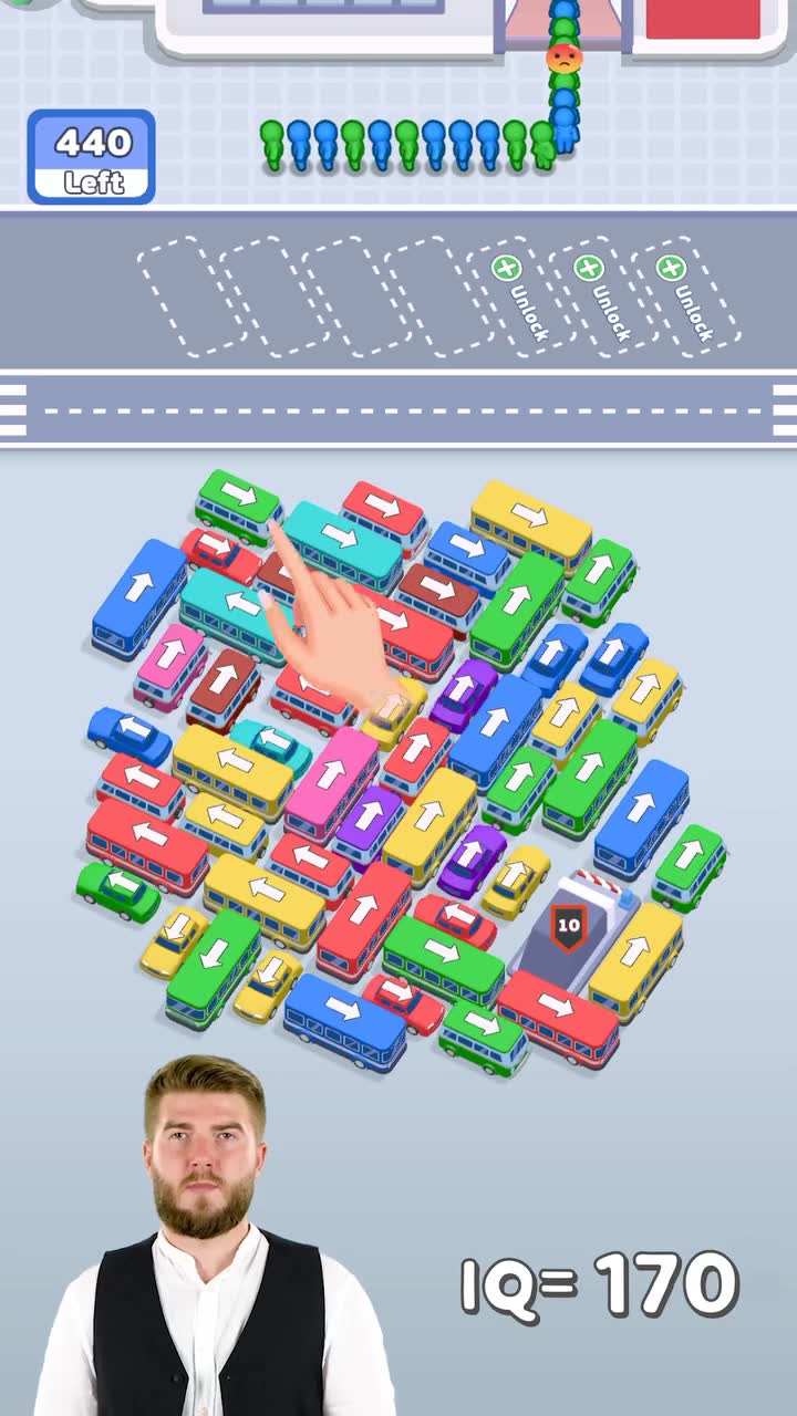 Bus Fever-Car Jam Escape 广告素材